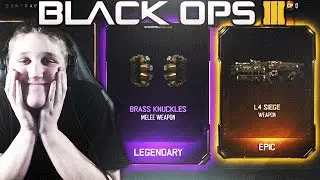 THE LUCKIEST SUPPLY DROPS EVER OPENED!! - BEST Supply Drop Reactions EVER! (Black Ops 3 NEW Weapons)