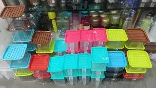 kitchen Spice Ceramic Jars Spice Glass Bottles Oil spray bottles Oil Bottle Wooden Storages