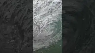 Perfect MINI slab wave #slomo #waves #shorebreak #ocean #shorts #surf #barrel #tube #toob #toobs
