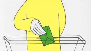 Animaci&oacute; 'Vota, vota... Lliurecomprador!' de Roger Gol