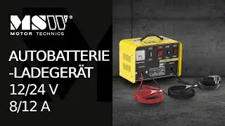 Autobatterie-Ladeger&auml;t MSW Motor Technics S-CHARGER-20A | Produktpr&auml;sentation