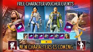 🔥 NEW CHARACTERS IS HERE | FREE CHARACTER VOUCHER EVENTS | BGMI/PUBGM
