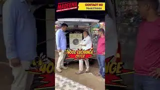 💥 washing machine exchange 💥 #telugu #madeena #shopping #offer #washingmachine