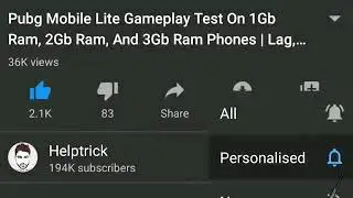Helptrick pubg mobile lite