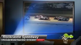 Rockcastle Speedway - Pro Late Model Heats - 8/14/2021