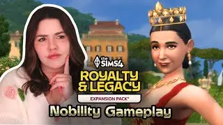 Sims 4 Royalty & Legacy Gameplay Trailer Reaction! 👑 Nobility Gameplay Breakdown