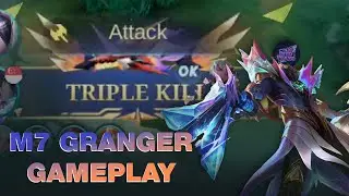 Dito playes granger best build rapid hp drain granger  gold lane build New M7 PRIME Skin!! - MLBB !