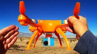 How to Lift Action Cameras with the Syma X8C Drone