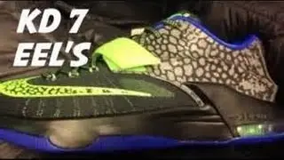 KD 7s eels + on foot review