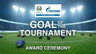 Церемония вручения первого в истории мирового спорта NFT-трофея Goal of the tournament