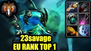 🔥 EU RANK TOP 1 - 23savage - Morphling - 23 Kills - Dota 2 Pro Game Highlights