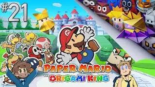 Paper Mario: The Origami King - 21. Crab Crunchin'! [Gameplay]