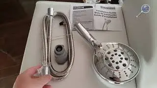 Moen 26112 Magnetix 6 settings Engage/Attract shower head unboxing & 5-minute install! (HD 1080p) 🍁