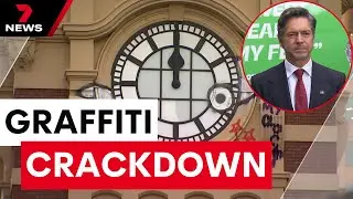 Melbourne council warns graffiti artists &lsquo;if you spray, you pay&rsquo; | 7NEWS