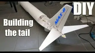 Boeing 737 MAX-8 RC airplane DIY project P-2