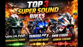 INLINE-4 MONSTERS TOP 3 BEST SOUND BIKES 😈#superbikes #kawasakininja #ninjah2 #yamahar1 #bmws1000rr 