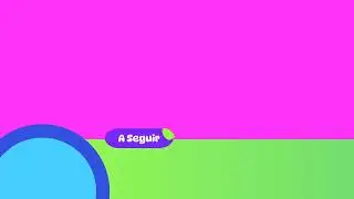 Template Gr&aacute;fica de Cr&eacute;ditos El Mundo Animado de B&aacute;h(Feed Brasil)