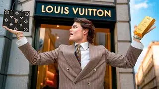 ¿QUÉ ELEGIRÍAS? 👜 Louis Vuitton o un LINGOTE de ORO 💰