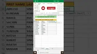 How to use concatenate || Concatenate use in Excel