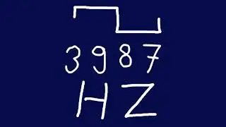 3987 hz square