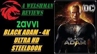 Black Adam 4K Steelbook Review #dc #blackadam #steelbooks #review #physicalmedia