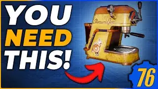 Make UNLIMITED Free Canned Coffee ☢️ The Coffee Machine is back in the Atomic Shop #fallout76