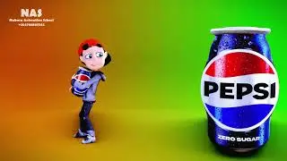 Pepsi animated advert using Blender | Blender 3D animation