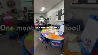 Classroom Tour || One Month into Kindergarten #teacherlife #teacher #kindergartenclassroom