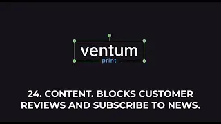 24. Content. Blocks Customer Reviews and Subscribe to news.