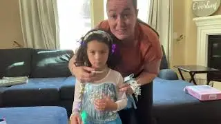 Princess Dresses for Girls || Princess Costume with Long Cape || Review