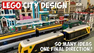 Planning the LEGO City Center (So Many Ideas, One Final Direction?)