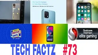Tech Factz#73-Notchless iPhone,Qualcomm Gaming Phone,Realme Days,Oppo A15 Launch,LG W31,X7 Pro 5G