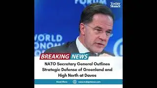 NATO Secretary General Outlines Strategic Defense of Greenland and High North at Davos