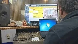 Tau ji ka sath gaya music studio 🎙️🎶🎼 || Dada ji  gussa ho gaya 