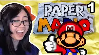 My First Time Playing Paper Mario 64 Reactions | Part 1
