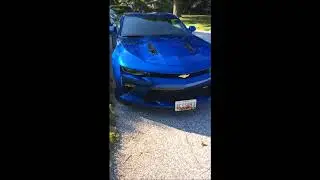 2017 Camaro SS on MRR 228 wheels