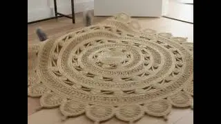 ✨ Modern vibes for the New Year ✨Handmade Round Jute Rugs by Sonia Collections&trade;