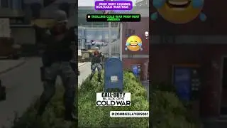 🤣 TROLLING the Hunters in Cold War Prop Hunt! #shorts
