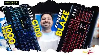 Redgear Blaze Vs Archer Tech Lab Astra G100 | Best Gaming Keyboard under 1000 in 2023 @techboxhindi