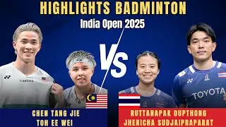 [XD-QF] CHEN Tang Jie/TOH Ee Wei vs  Ruttanapak OUPTHONG/Jhenicha SUDJAIPRAPARAT｜ India Open 2025