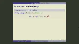 UofT DL Course - Lecture 25: Optimizer Boosting -- Scheduling, Momentum and Rprop Ideas