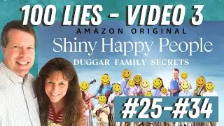 DUGGAR CHILD ABUSE = SHINY SLANDER! VIDEO THREE #25-#34