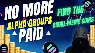 Find The BEST MEME COINS Without Paying For ALPHA GROUPS #UXENTO