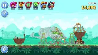 Angry Birds Friends. Уровень 53 (3 звезды). Прохождение от Сергея Фетисова.