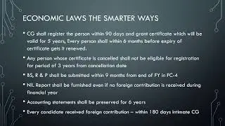 Economic Laws - FCRA Key numerical for IBS - CA Final Open book May 26/Sep 26 #ibs #trending