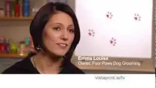 Vistaprint TV Advert BUSINESS CARDS - Emma, Vistaprint customer