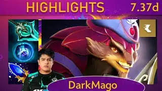 ⭐ 7.37d DarkMago♡ Pangolier |K+A-D - 34 KP - 74%| Mid Highlights - Dota 2 Top MMR