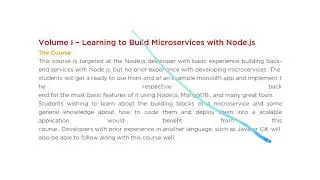 Microservices in NodeJS Sample