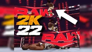 WWE 2K22: Xavier Woods Tightrope Elbow Drop (EDIT)