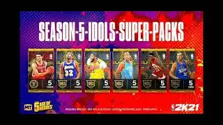 #NBA #2k21 - #SEASON5 #SUPER #PACK 
